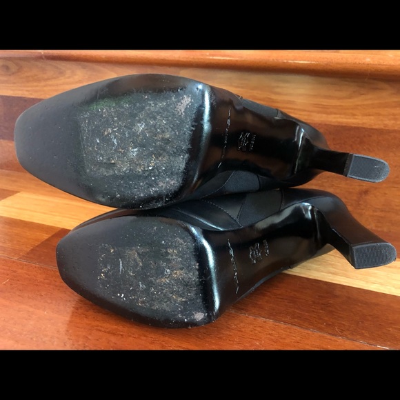 Via Spiga black leather ankle booties, size 10.5 - Picture 8 of 10